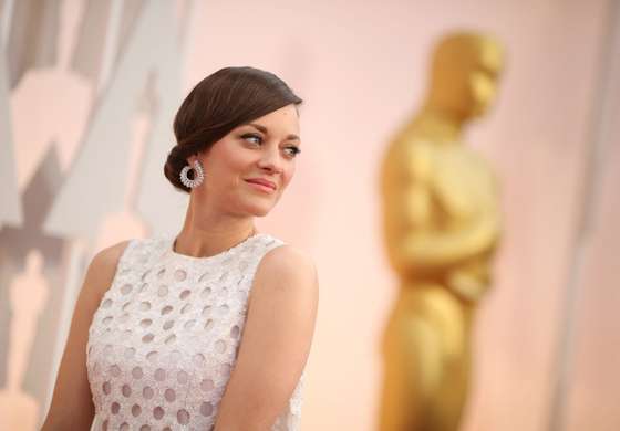 HOLLYWOOD, CA - FEBRUARY 22: Actress Marion Cotillard attends the 87th Annual Academy Awards at Hollywood & Highland Center on February 22, 2015 in Hollywood, California. (Photo by Christopher Polk/Getty Images)