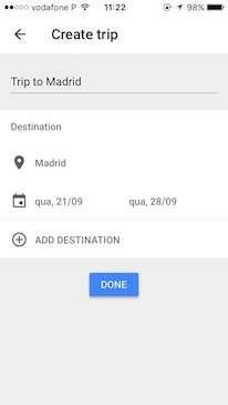 Google Trips