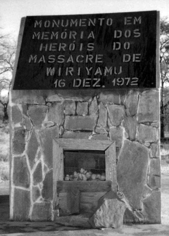 Wiriamu_monumento em mem&Atilde;&sup3;ria dos her&Atilde;&sup3;is