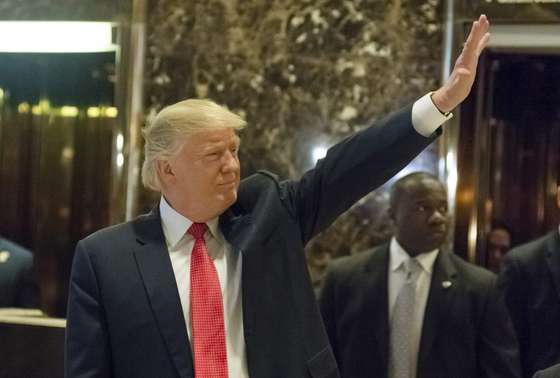 Son Masayoshi meeting with US President-elect Trump