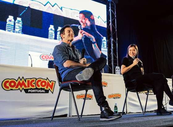 jason isaacs katie leung comic con 2016