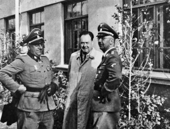 Systematik_NS_406, SW, WII, Felix_Kersten, Heinrich_Himmler, Querformat, Fotografie, 
