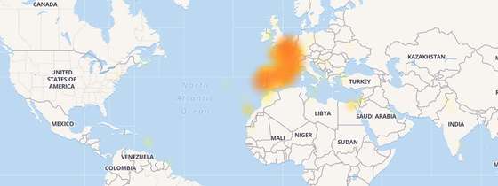 facebook down paÃ­ses