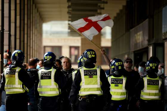 Protests in London