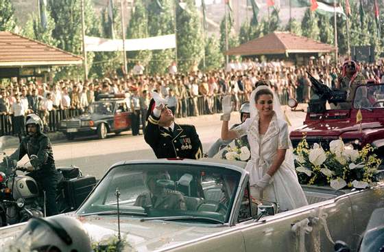 Picture dated 10 June 1993 shows Jordanian Crown P