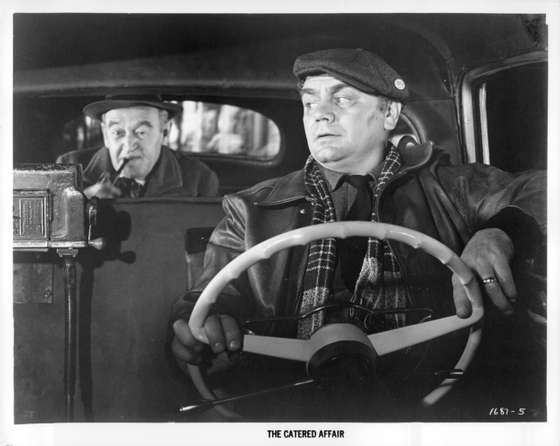 Barry Fitzgerald And Ernest Borgnine In 'The Catered Affair'