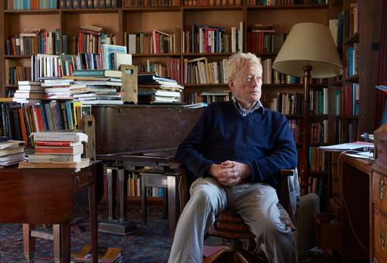 Roger Scruton Portrait Session