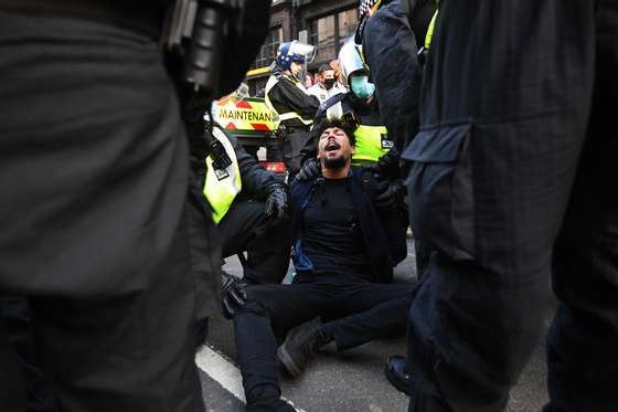 Anti-lockdown protest