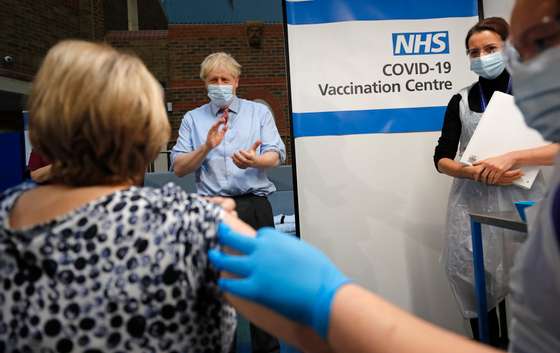 NHS England Starts Covid-19 Vaccination Campaign