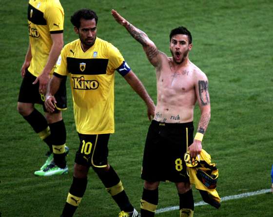 FBL-GRE-AEK-KATIDIS-RACISM-POLITICS