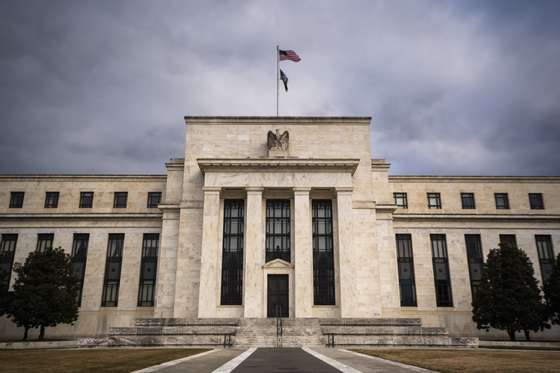 epa08968663 The Federal Reserve building in Washington, DC, USA, 27 January 2021. The Federal Reserve meets on 27 January, and is expected to leave interest rates near zero. EPA/JIM LO SCALZO