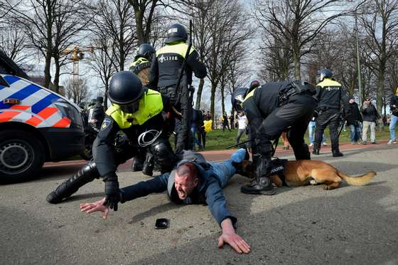 NETHERLANDS-HEALTH-VIRUS-DEMO