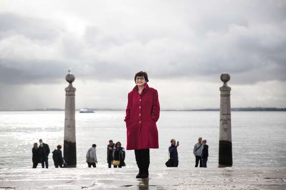Entrevista com Ana Cristina Pereira, escritora. Lisboa, 10 de Novembro de 2021. FILIPE AMORIM/OBSERVADOR