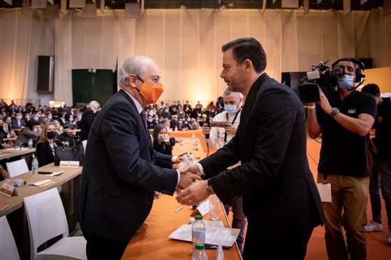 39Âº Congresso PSD (Partido Social Democrata) - intervenÃ§Ã£o de LuÃ­s Montenegro, no segundo dia de congresso. Santa Maria da Feira, Aveiro 18 de Dezembro de 2021 TOMÃS SILVA/OBSERVADOR