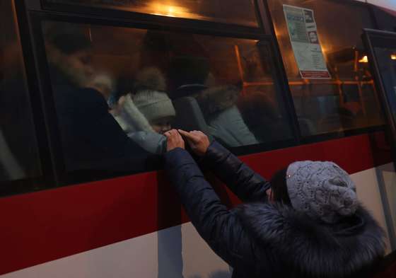 Polish Border Towns Receive Mass Influx Of Ukrainians Fleeing Russian Armed Invasion