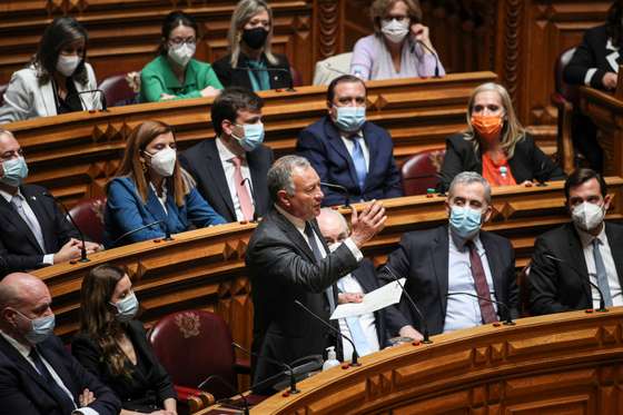 Primeiro dia dos deputados da XV Legislatura na Assembleia da Rep&Atilde;&ordm;blica. Leitura do Relat&Atilde;&sup3;rio da Comiss&Atilde;&pound;o Eventual de Verifica&Atilde;&sect;&Atilde;&pound;o de Poderes dos Deputados Eleitos e Elei&Atilde;&sect;&Atilde;&pound;o do presidente da Assembleia da Rep&Atilde;&ordm;blica. Ad&Atilde;&pound;o e Silva do PSD Lisboa, 29 de Mar&Atilde;&sect;o de 2022. FILIPE AMORIM/OBSERVADOR