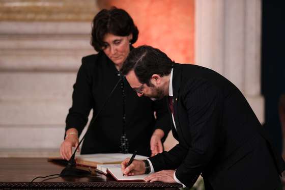 Cerim&Atilde;&sup3;nia de tomada de posse do XXIII Governo Constitucional, no Pal&Atilde;&iexcl;cio da Ajuda. O Presidente da Rep&Atilde;&ordm;blica, Marcelo Rebelo de Sousa, deu posse ao Governo liderado pelo Primeiro-Ministro, Ant&Atilde;&sup3;nio Costa. O Governo &Atilde;&copy; composto por 17 ministros e 38 Secret&Atilde;&iexcl;rios de Estado. Pedro Lopes Teixeira (Secret&Atilde;&iexcl;rio de Estado do Ensino Superior) Lisboa, 30 de Mar&Atilde;&sect;o de 2022. FILIPE AMORIM/OBSERVADOR