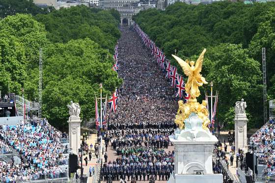 Queen Elizabeth II Platinum Jubilee 2022 - Trooping The Colour