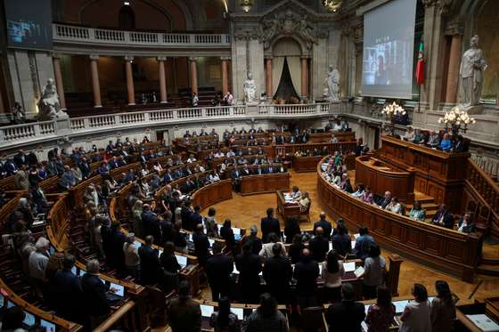 Mo&Atilde;&sect;&Atilde;&pound;o de censura ao Governo promovida pelo partido Chega na Assembleia da Rep&Atilde;&ordm;blica. Votos contra do PS, BE, PCP, Livre e PAN Lisboa, 06 de Julho de 2022. FILIPE AMORIM/OBSERVADOR