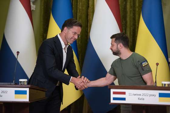 Dutch PM Visits Kyiv