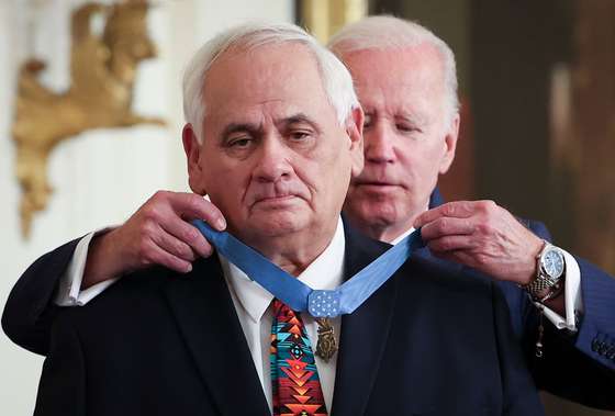 President Biden Awards Medal Of Honor To Four Vietnam Veterans
