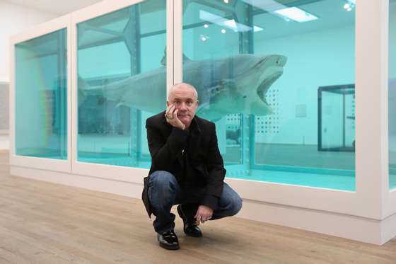 Tate Modern Launch The Damien Hirst Retrospective