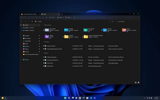 Explorador de ficheiros Windows 11 atualiza&Atilde;&sect;&Atilde;&pound;o 2022