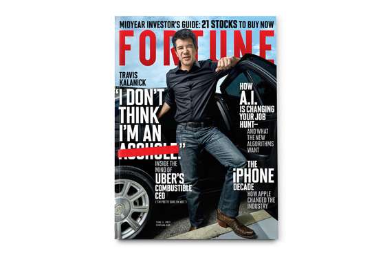 Travis Kalanick, Fortune