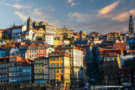 View of Porto from Vila Nova do Gaia - Porto- Portugal