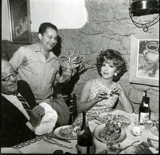 Gina Lollobrigida em Portugal