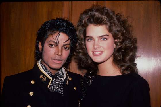 Michael Jackson and Brooke Shields