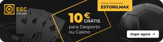 BÃ³nus de 10â‚¬ grÃ¡tis na ESC Online