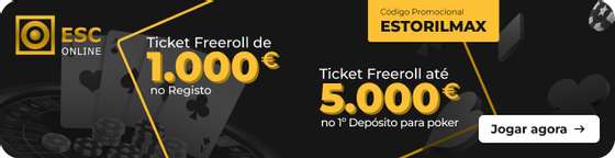 BÃ³nus de Registo para Poker na ESC Online