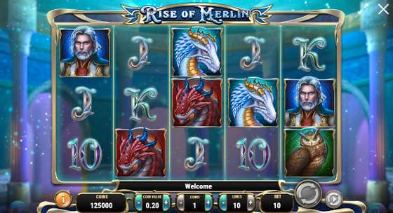 Slot Machine Rise of Merlin