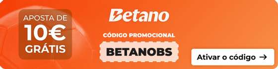 BÃ³nus de Registo para Desporto na Betano