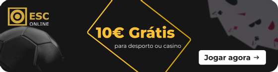 BÃ³nus de Registo para Apostas Desportivas ou Casino na ESC Online