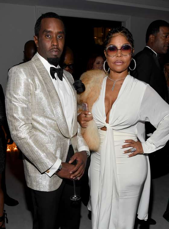 Sean Combs e Misa Hylton no aniversÃ¡rio do magnata do hip-hop