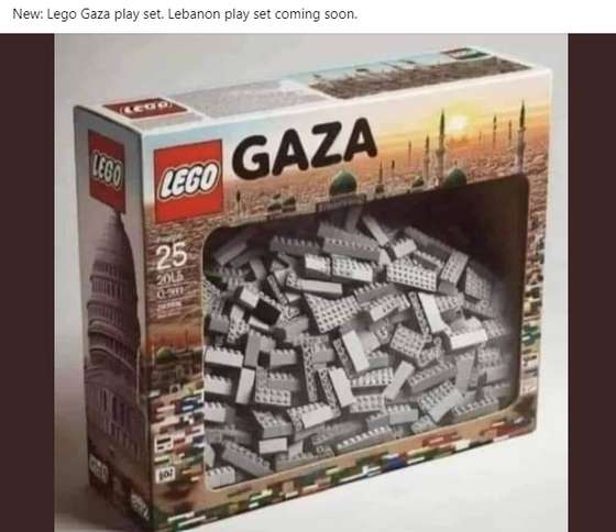 Fact check. Did the Lego toy brand launch a model inspired by the Gaza Strip?