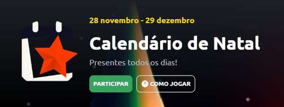 CalendÃ¡rio de Natal na Betano