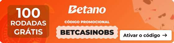 BÃ³nus de Registo para Casino na Betano