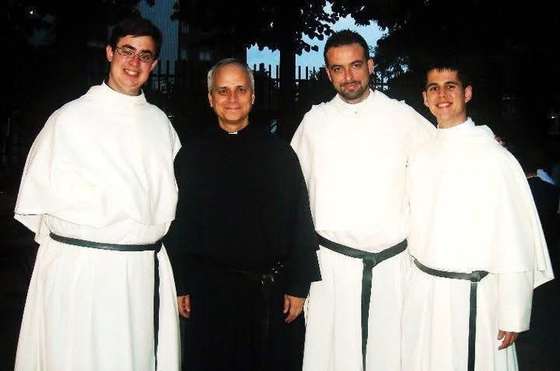 Padre Jo&Atilde;&pound;o Silva com Robert Francis Prevost, o Papa Le&Atilde;&pound;o XIV