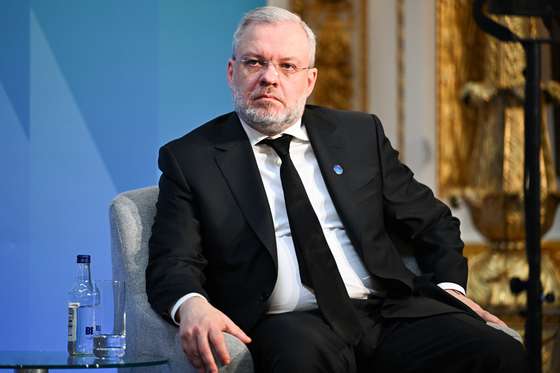 epa12051097 German Galushchenko, Ukraine's energy minister, attends the International Summit on the Future of Energy Security in London, Britain, 24 April 2025. The International Energy Agency (IEA) and the UK government are hosting a two-day summit of more than 60 countries and numerous companies to discuss the future of energy security.  EPA/CHRIS J. RATCLIFFE / POOL