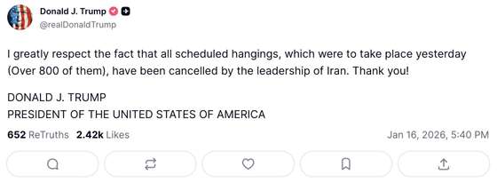 Truth Social, Donald Trump