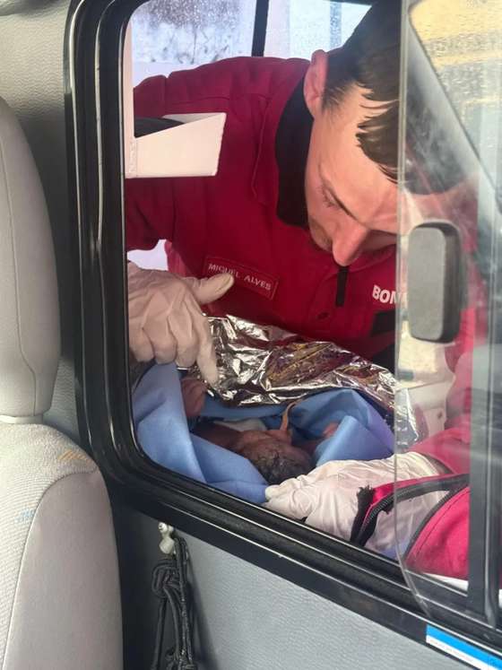 Imagem da ocorr&Atilde;&ordf;ncia foi partilhada por bombeiro 