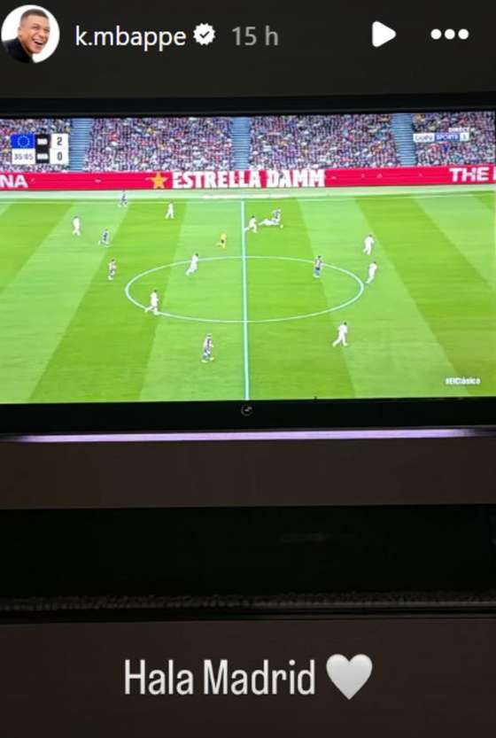 story mbapp&Atilde;&copy; ig