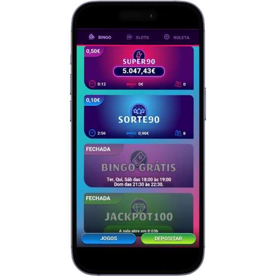 Salas de bingo dispon&Atilde;&shy;veis na app YoBingo com pre&Atilde;&sect;os dos cart&Atilde;&micro;es e jackpots