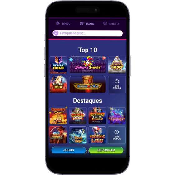 Categoria de slots do casino YoBingo