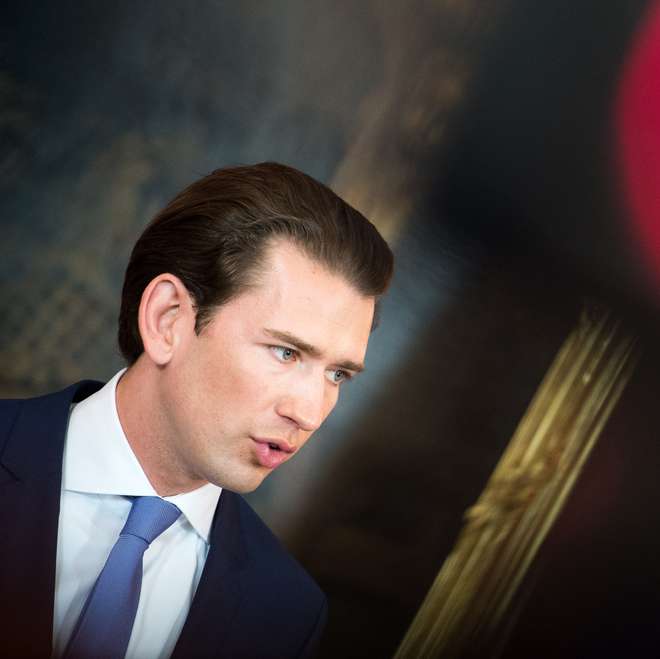 Kurz And Van Der Bellen Meet To Discuss Snap Elections
