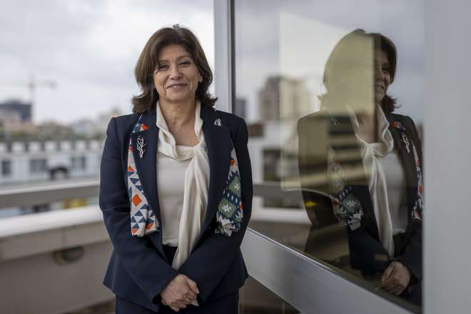 A presidente do Tribunal de Contas, Filipa Urbano Calvão, em entrevista à Agência Lusa, na sede do Tribunal de Contas, em Lisboa, 02 de março de 2026.  (ACOMPANHA TEXTO DA LUSA DE 03-03-2026)  JOSÉ SENA GOULÃO/LUSA