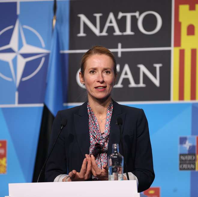 Prime Minister of Estonia Kaja Kallas